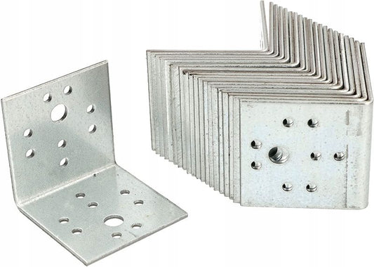 KOTARBAU tømrerbeslag vinkelbeslag 50x50x50 mm, 25 stk.