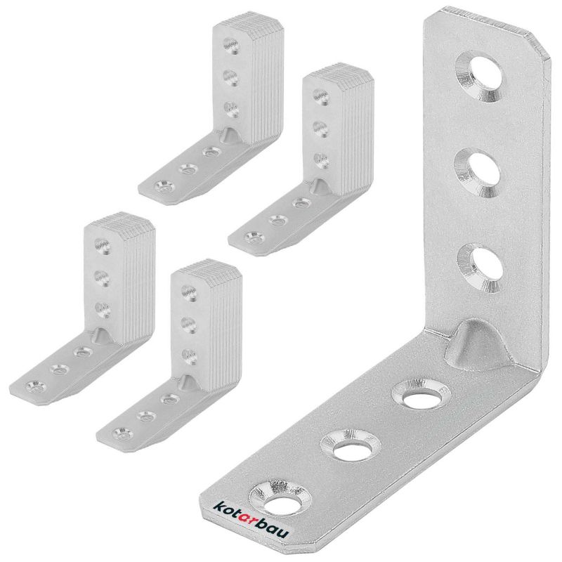 KOTARBAU tømrerbeslag vinkelbeslag 60x60x20 mm, 25 stk.