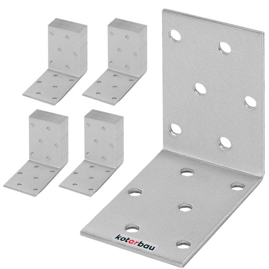 KOTARBAU tømrerbeslag vinkelbeslag 60x60x40 mm, 50 stk.