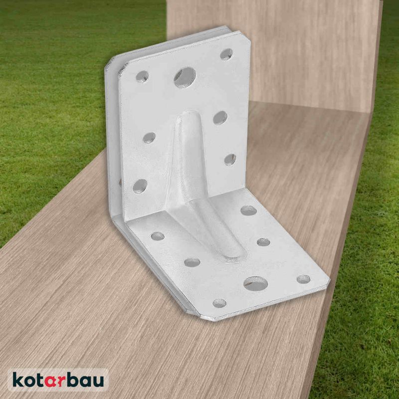 KOTARBAU tømrerbeslag vinkelbeslag 75x75x55 mm 50 stk.