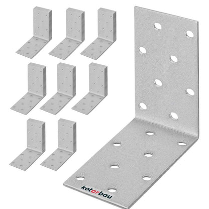 KOTARBAU tømrerbeslag vinkelbeslag 80x80x40 mm, 100 stk.