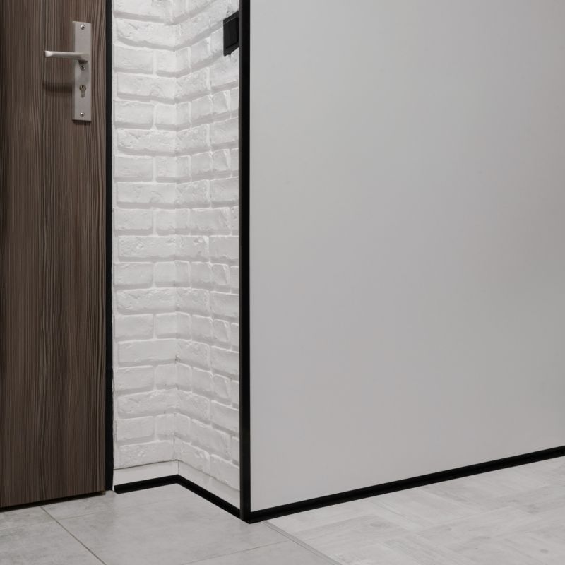 Blødt PVC-vinkelprofil 40x40 mm, QUEST beskyttende L-profil, hjørnebeskytter, KM, hvid, 1,5 m