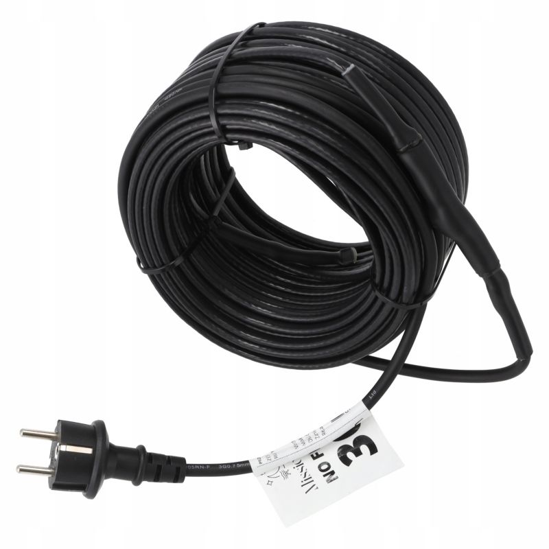 Varmekabel NO FROST 40 m med Termostat 16W/m