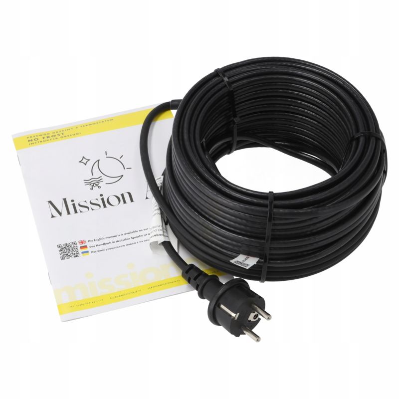 Varmekabel med Termostat NO FROST 45 m | 5905910411470