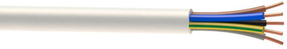 Installationskabel AKS Zielonka YDY 5 x 2,5 mm² 1 m