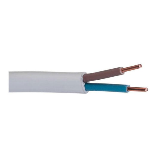 Installationskabel AKS Zielonka YDYp 2 x 1,5 mm² 1 m