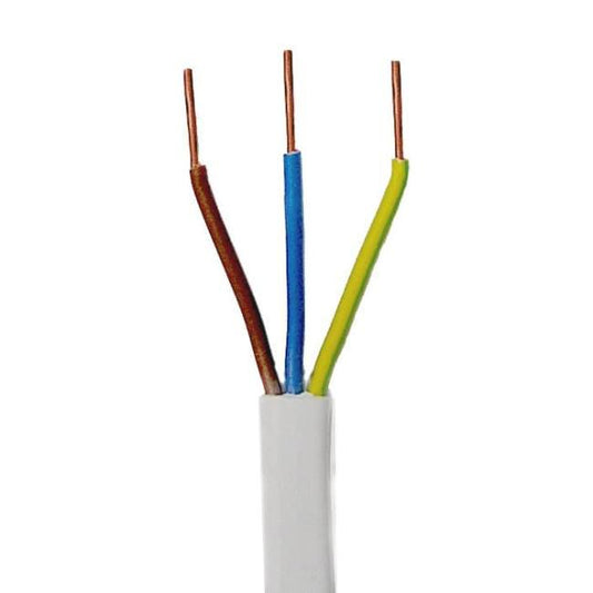Installationskabel AKS Zielonka YDYp 3 x 1,5 mm² 450/750 V 5 m