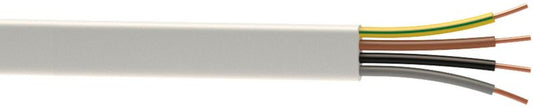 Installationskabel AKS Zielonka YDYp 4 x 1,5 mm² 1 m