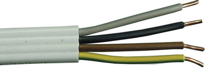 Installationskabel AKS Zielonka YDYp 4 x 2,5 mm²