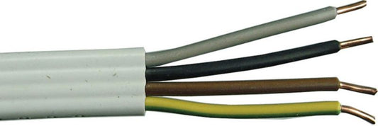 Installationskabel AKS Zielonka YDYp 4 x 2,5 mm²