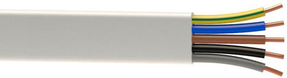 Installationskabel AKS Zielonka YDYp 5 x 2,5 mm² 1 m