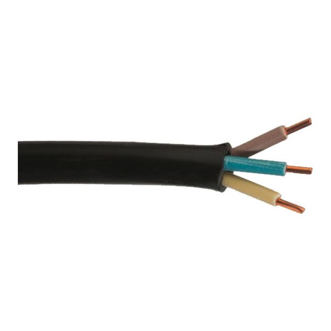 Installationskabel AKS Zielonka YKYżo 3 x 1,5 mm² 1 m