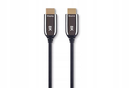AOC HDMI 2.1 optisk fiberkabel 8K/60Hz, 4K/120Hz, 48Gbps HDR 15 m, 1 stk.