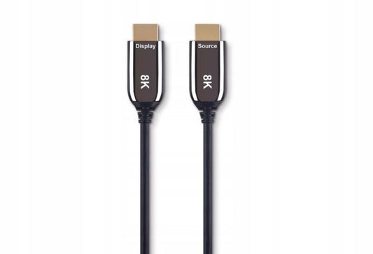 AOC HDMI 2.1 optisk fiberkabel 8K/60Hz, 4K/120Hz, 48Gbps, HDR 3 m, 1 stk.