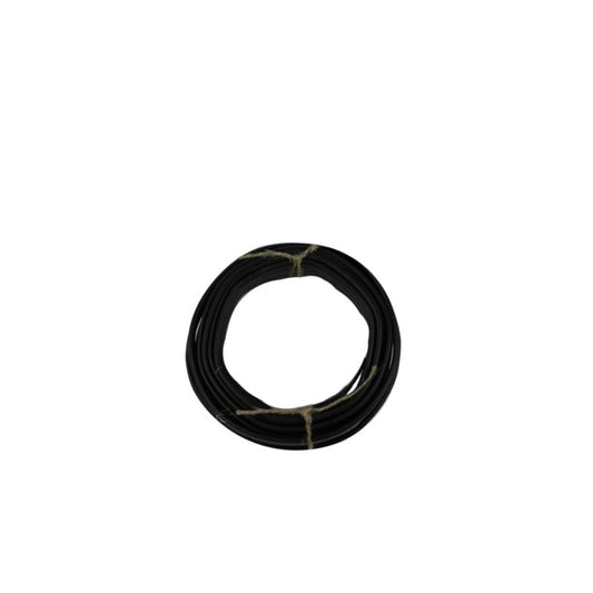 Strømkabel H03VVH2F 2 x 0,75 mm² 5 m sort
