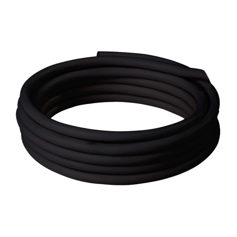 Strømkabel H05VVF 3 x 1,5 mm² 25 m sort