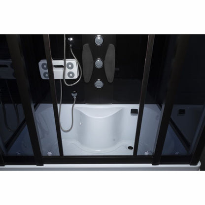 Hydromassagekabine XL 120 121x85,5x215 cm Sort | 5907548117083