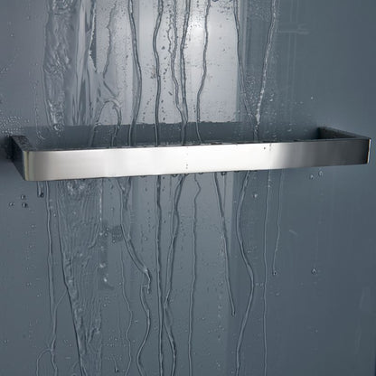 Halvrund brusekabine GoodHome Beloya 90 cm krom med hydromassage