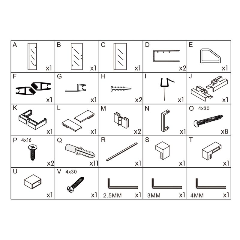 Rektangulært Brusekabine 90x70 cm Sort Hærdet Glas 6 mm