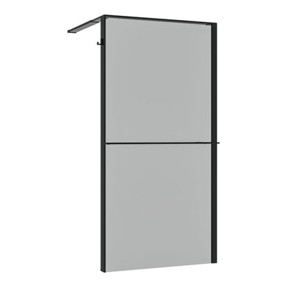 Walk-in Brusevæg Evanna 120 cm Grafit/Transparent | 5063022658555