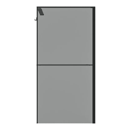 Walk-in Brusevæg Evanna 120 cm Grafit/Transparent | 5063022658555