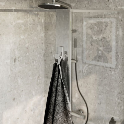 Walk-in Brusevæg Evanna 100 cm Krom/Transparent