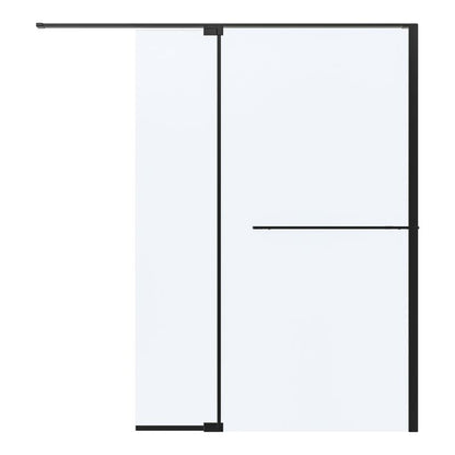 Walk-in Brusevæg Evanna 120 cm Sort