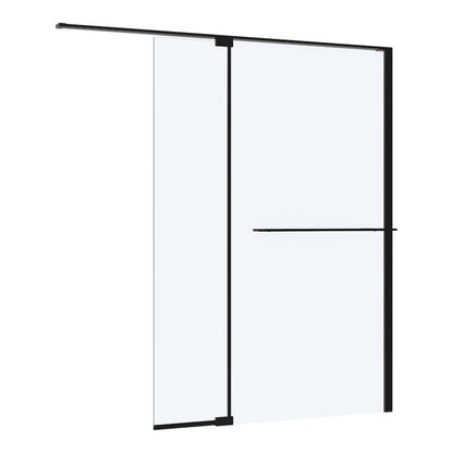 Walk-in Brusevæg Evanna 120 cm Sort