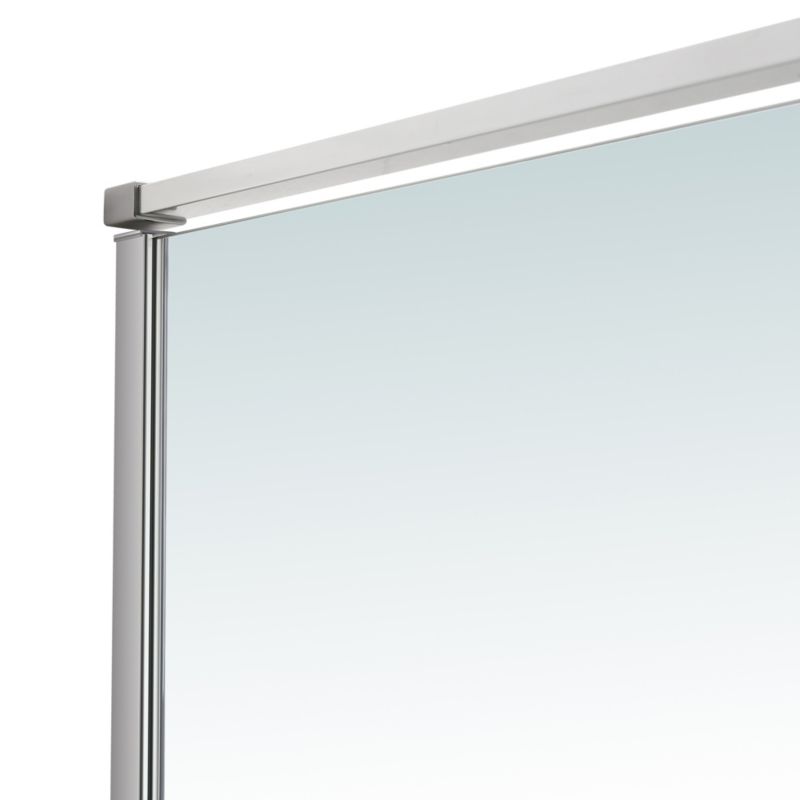 Walk-in Brusevæg Ezili 100 cm Krom/Transparent