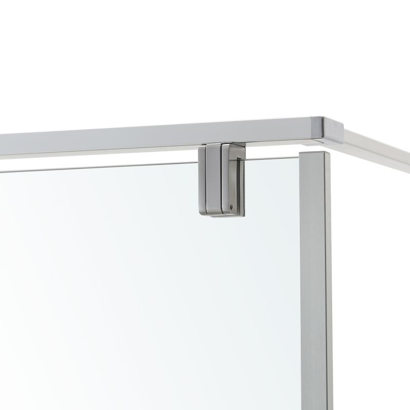 Walk-in Brusevæg Ezili 100 cm Krom/Transparent