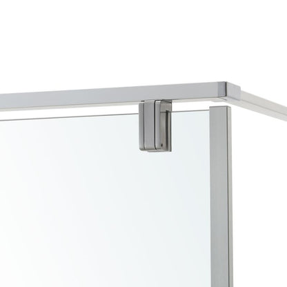 Walk-in Brusevæg Ezili 100 cm Krom/Transparent