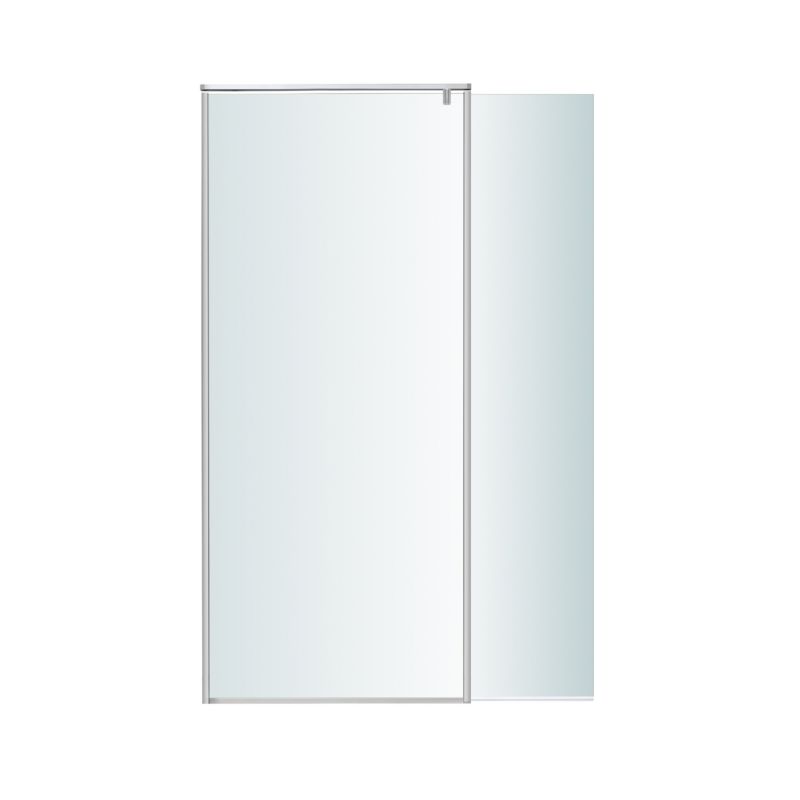 Walk-in Brusevæg Ezili 119x195 cm Krom/Transparent | 5059340077659