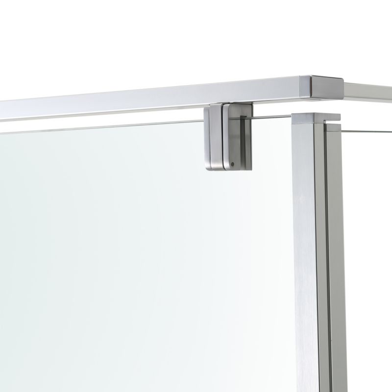 Walk-in Brusevæg Ezili 119x195 cm Krom/Transparent | 5059340077659