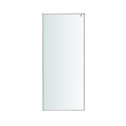 Walk-in Brusekabine 90 cm Sølv Gennemsigtig | 5059340150123