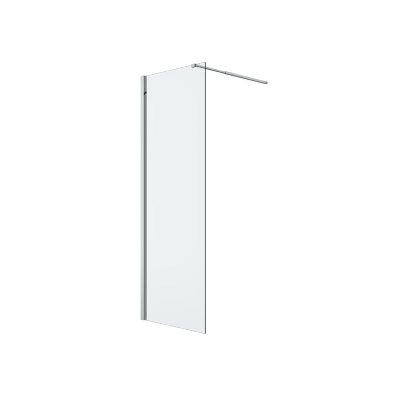 Walk-in Brusevæg Ledava 70 cm Krom/Transparent | 5063022041890