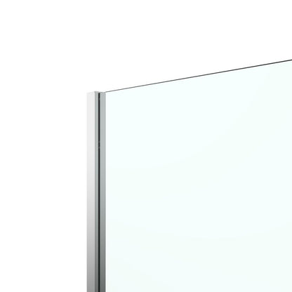 Walk-in Brusevæg Ledava 125 cm Krom Spejlglas