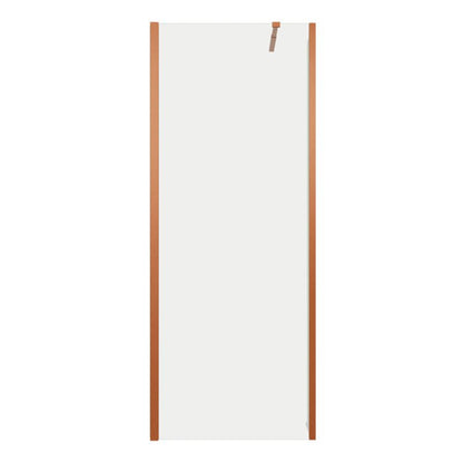 Walk-in Brusevæg 125 x 195 cm Kobberbrun/Transparent | 5063022796394