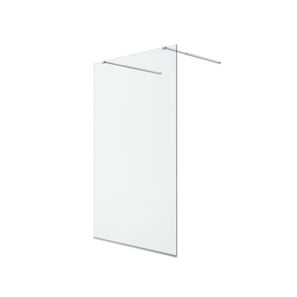 Walk-in Brusevæg Ledava 120 cm Krom/Transparent