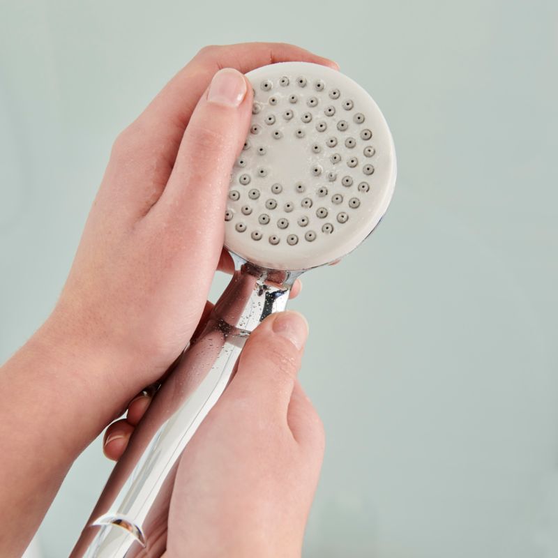 Halvrund Brusekabine med Hydromassage 85 cm Høj Bund Hvid