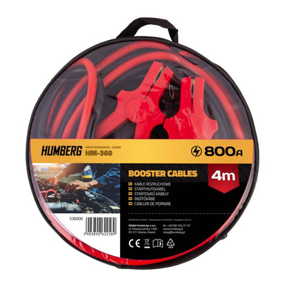 Startkabler Humberg 4 m 800 A 1 stk.