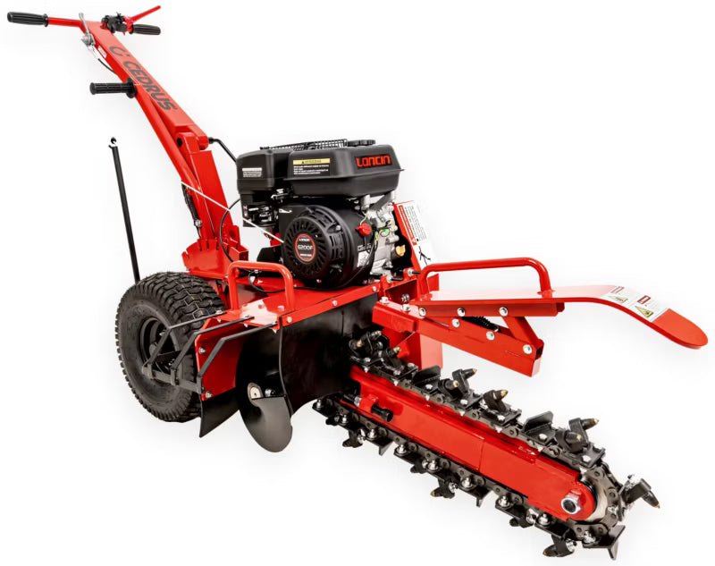 Kædegraver Benzin 6,5 HK 45 cm Dybde KP02DR-TR-70
