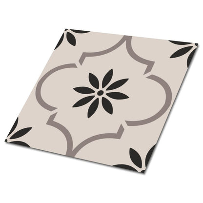 Selvklæbende fliser Tulup arabisk blomsterdesign 30 x 30 cm, 9 stk.