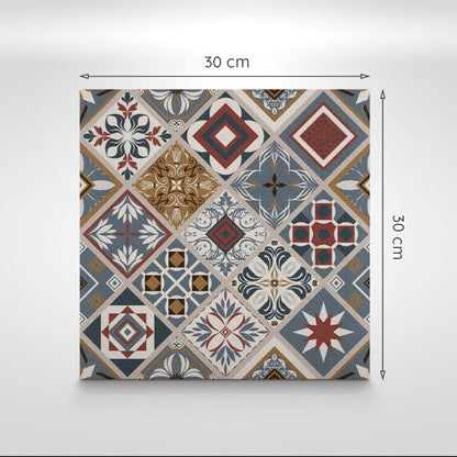 Selvklæbende fliser Tulup beton patchwork 30 x 30 cm 9 stk.