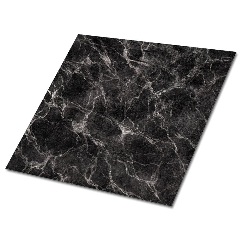 Selvklæbende fliser Tulup mørk marmor 30x30 cm 9 stk.