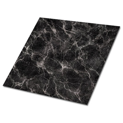 Selvklæbende fliser Tulup mørk marmor 30x30 cm 9 stk.