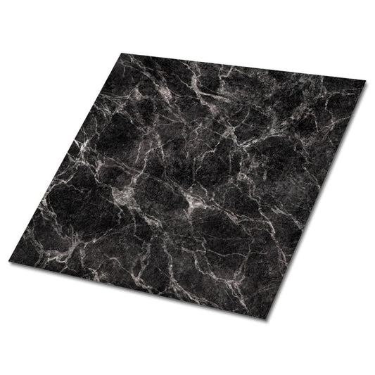 Selvklæbende fliser Tulup mørk marmor 30x30 cm 9 stk.