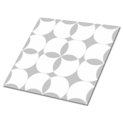 Selvklæbende fliser Tulup geometriske cirkler 30 x 30 cm 9 stk.