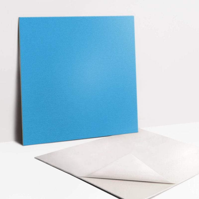 Selvklæbende fliser Tulup blå 30x30 cm 9 stk.