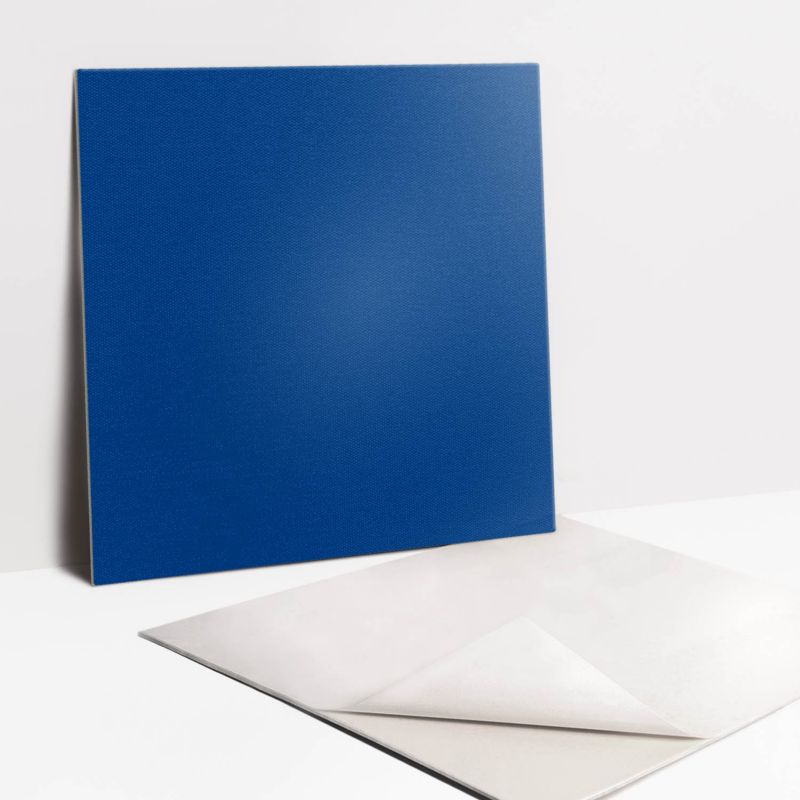 Selvklæbende fliser Tulup blå 30x30 cm 9 stk.
