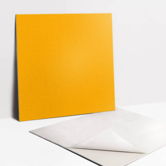 Selvklæbende fliser Tulup i orange farve 30x30 cm, 9 stk.